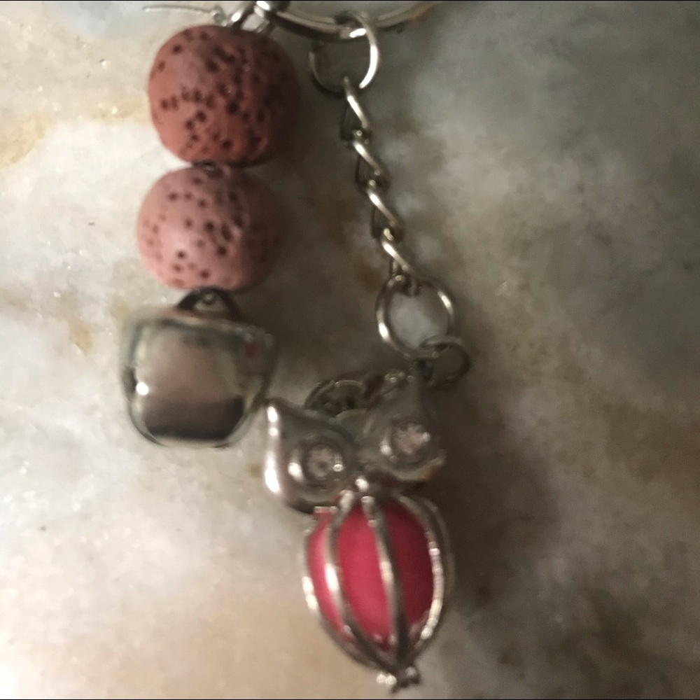 Owl Essential Oil Key Chain
